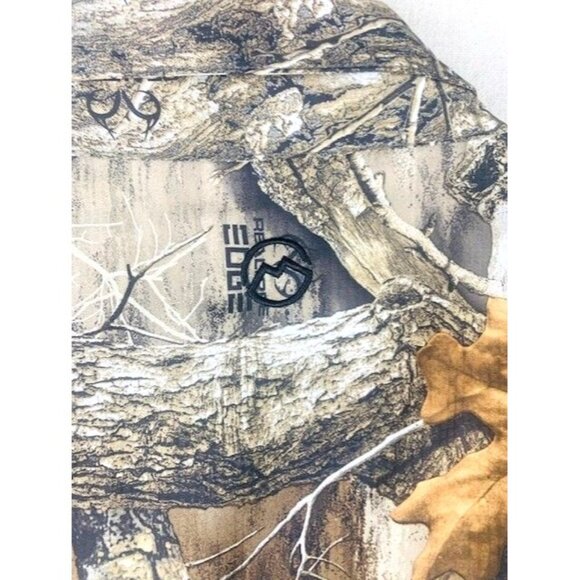 Magellan Outdoor Realtree Edge Fish Gear Camo Short Sleeve Shirt 3XL Relaxed Fit - Picture 10 of 10